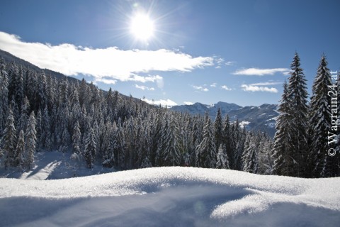 Foto Wagrain Winterfoto Schneelandschaft 01